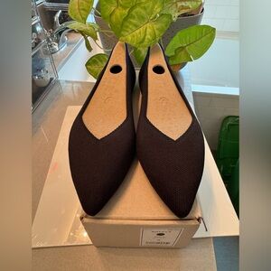 Rothy's Black The Point II Flats